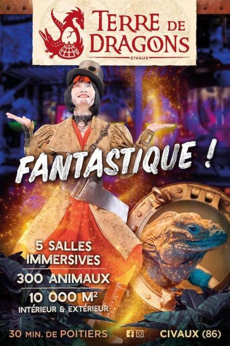 Maisons Martigny B - Proche Futuroscope Et Aquascope Chasseneuil-du-Poitou Εξωτερικό φωτογραφία